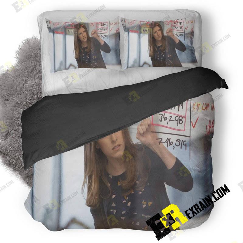 Anna Kendrick In The Accountant Qhd 3D Customized Duvet Cover Bedding Set
