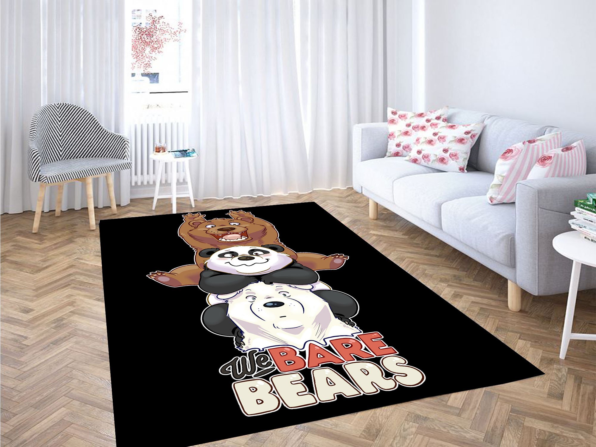 Another Style We Bare Bears Carpet Rectangle Rug