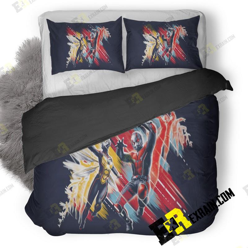 Ant Man And The Wasp 3D Customized Duvet Cover Bedding Set