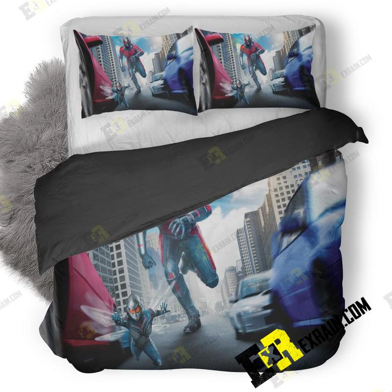 Ant Man And The Wasp 8K Wh 3D Customized Duvet Cover Bedding Set