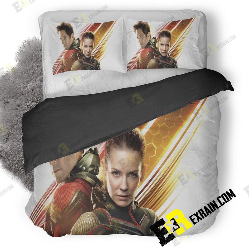 Ant Man And The Wasp Movie 12K 5J 3D Customized Duvet Cover Bedding Set