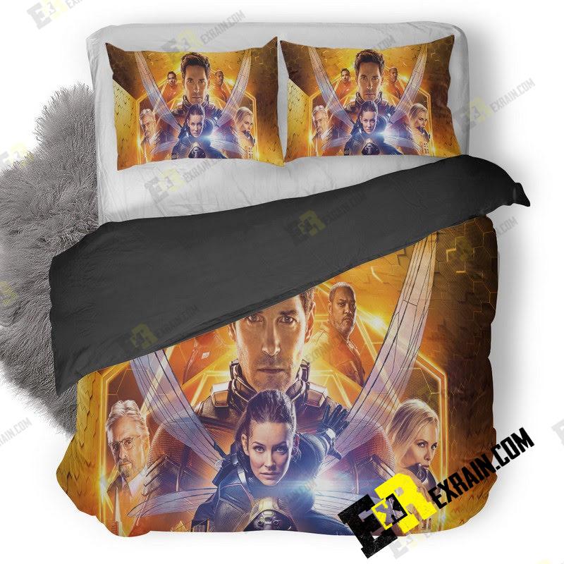 Ant Man And The Wasp Movie 8K Cm 3D Customized Duvet Cover Bedding Set