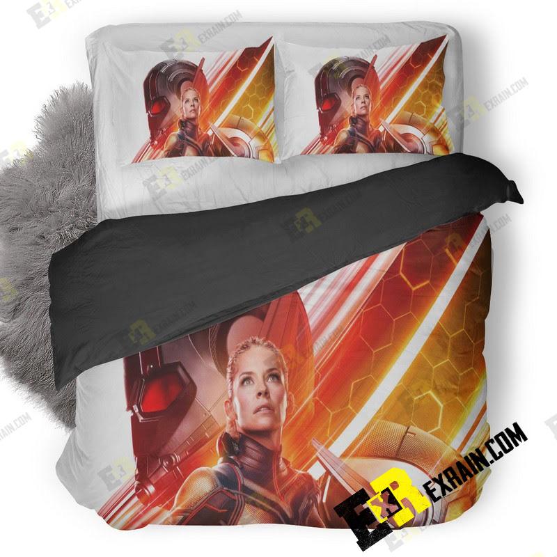 Ant Man And The Wasp Movie Om 3D Customized Duvet Cover Bedding Set