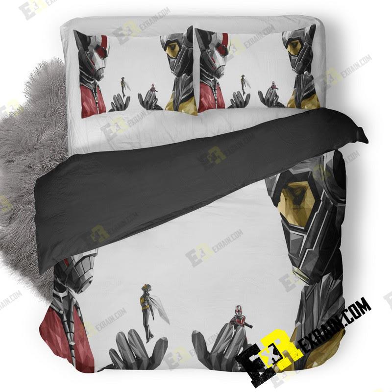 Ant Man And The Wasp Movie Poster 3D Customized Duvet Cover Bedding Set