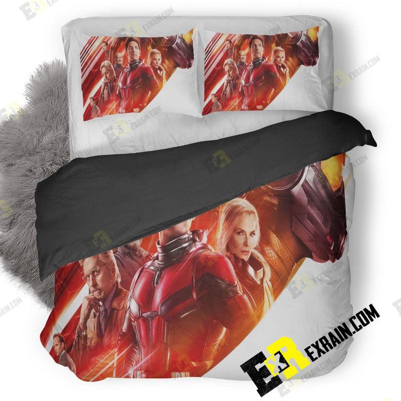 Ant Man And The Wasp Poster 3D Customized Duvet Cover Bedding Set