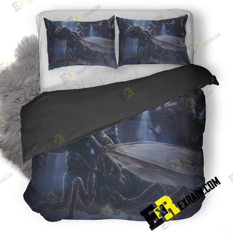 Ant Man Artwork 3D Customized Duvet Cover Bedding Set