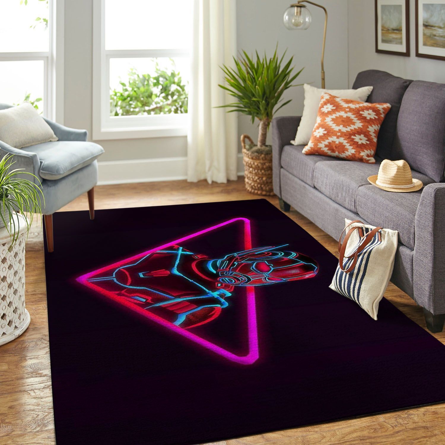 Ant Man Living Room Area Rectangle Rug