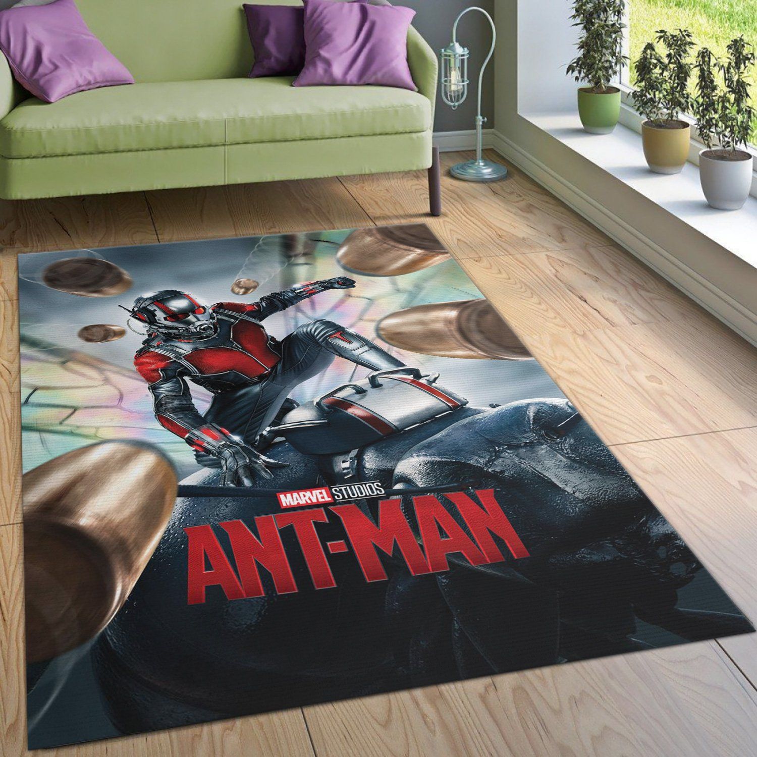 Ant Man Rectangle Rug – Custom Size And Printing
