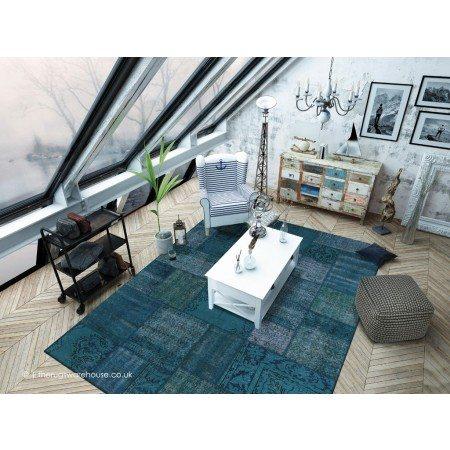 Antalya Teal Limited Edition Rectangle Rug