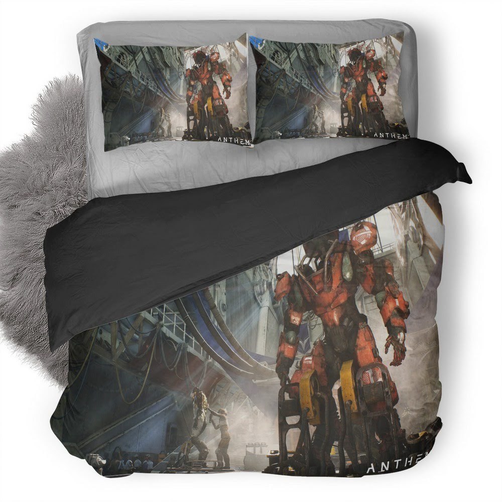 Anthem 12 3D Customized Duvet Cover Bedding Set