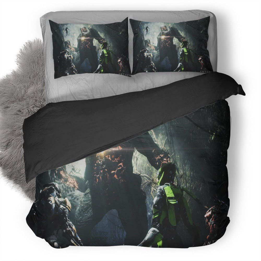Anthem 17 3D Customized Duvet Cover Bedding Set