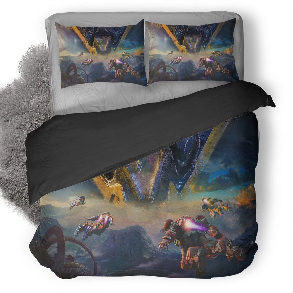 Anthem 18 3D Customized Duvet Cover Bedding Set