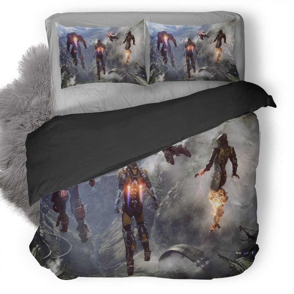 Anthem 19 3D Customized Duvet Cover Bedding Set