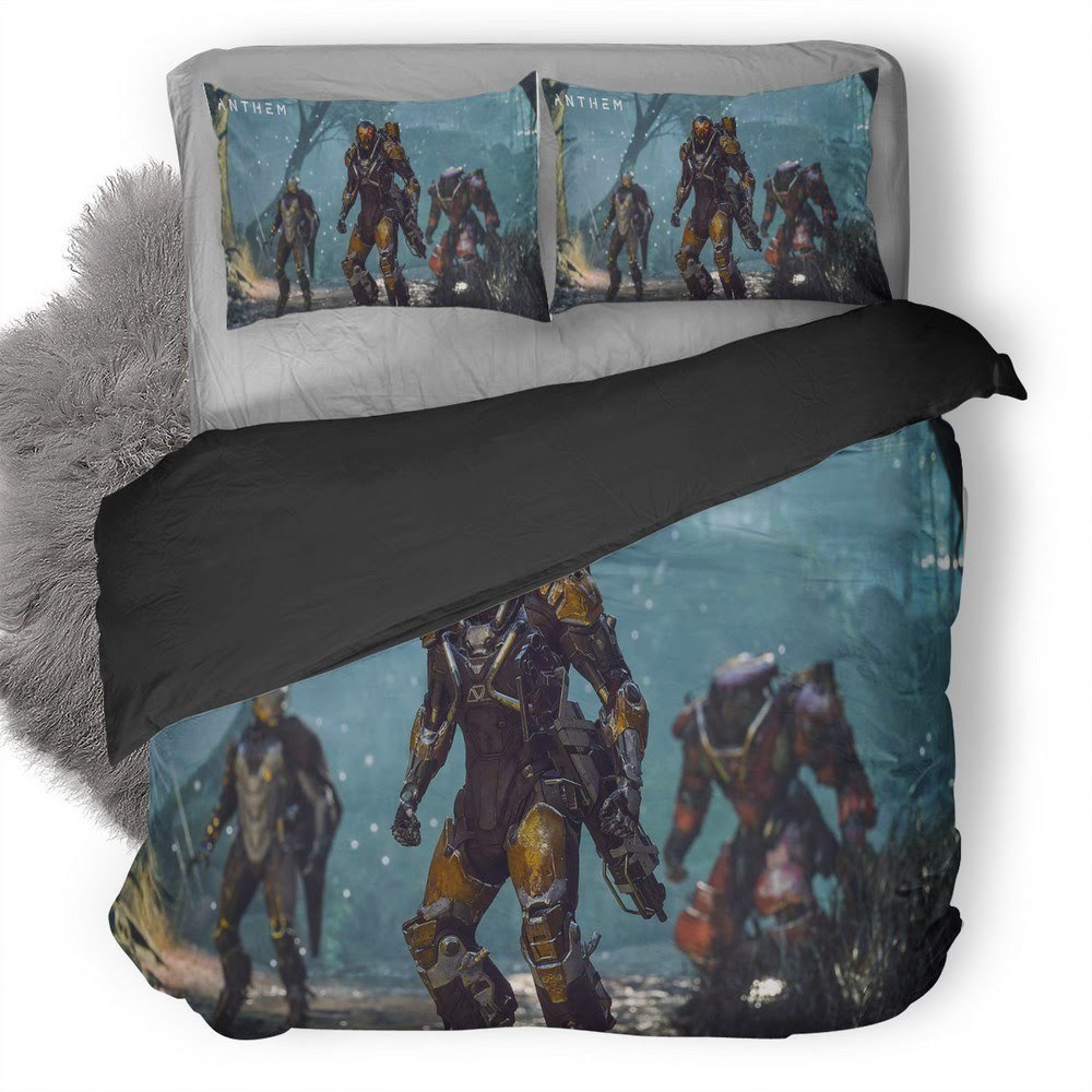 Anthem 26 3D Customized Duvet Cover Bedding Set