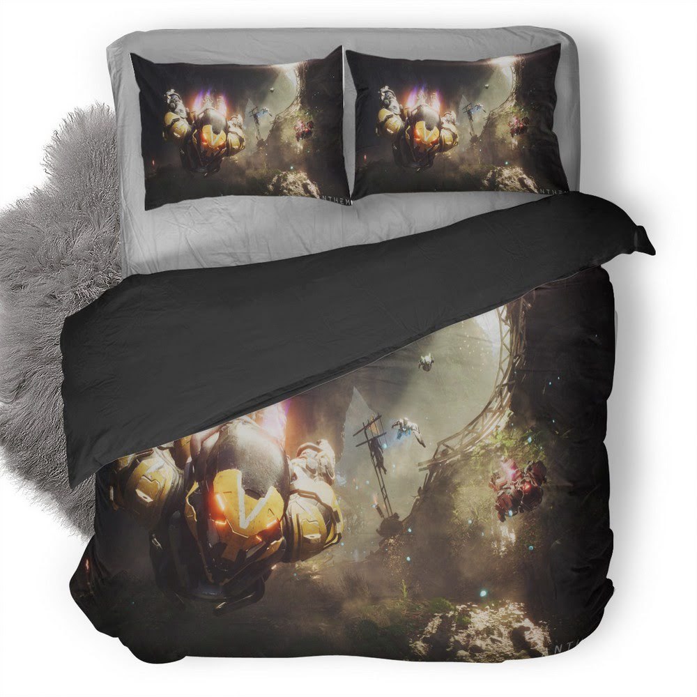 Anthem 2 3D Customized Duvet Cover Bedding Set