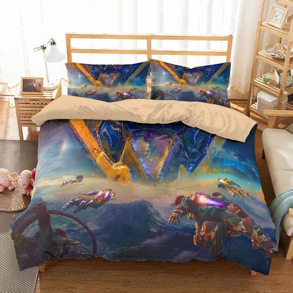 Anthem 3D Customized Duvet Cover Bedding Set