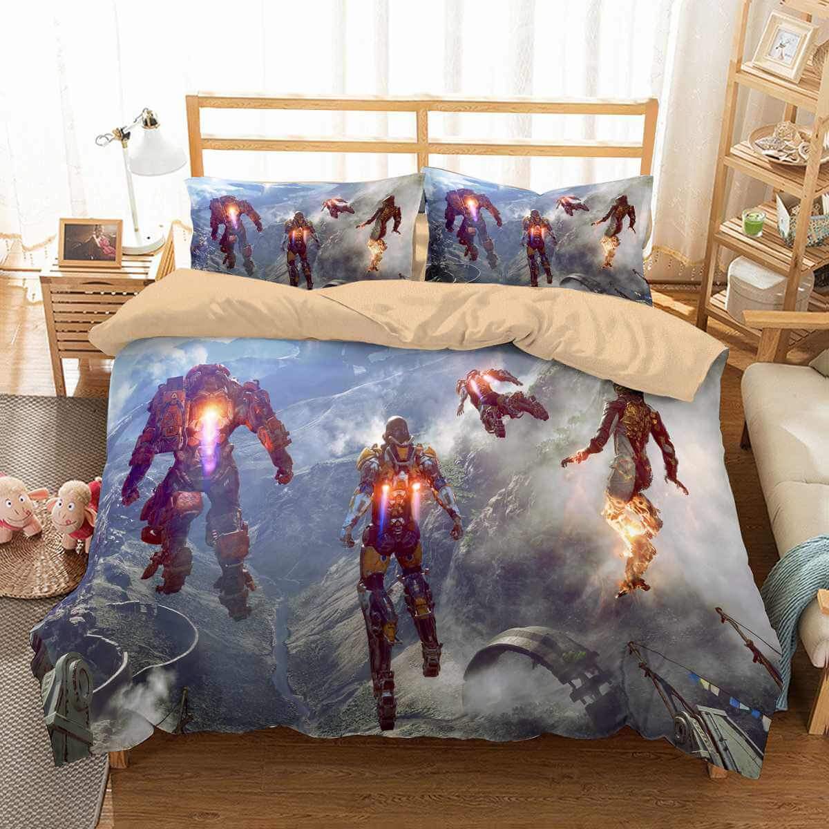 Anthem 3D Customized Duvet Cover Bedding Set