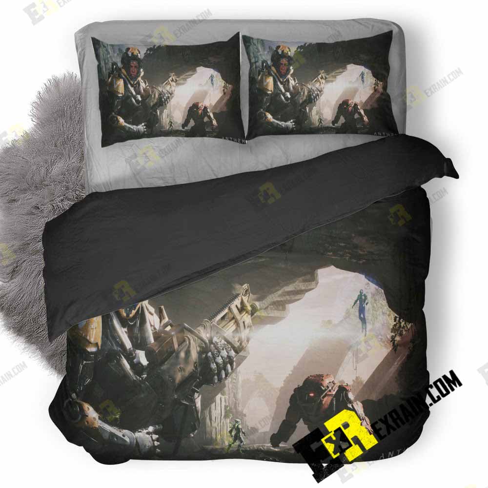 Anthem Video Game Xbox 72 3D Customized Duvet Cover Bedding Set