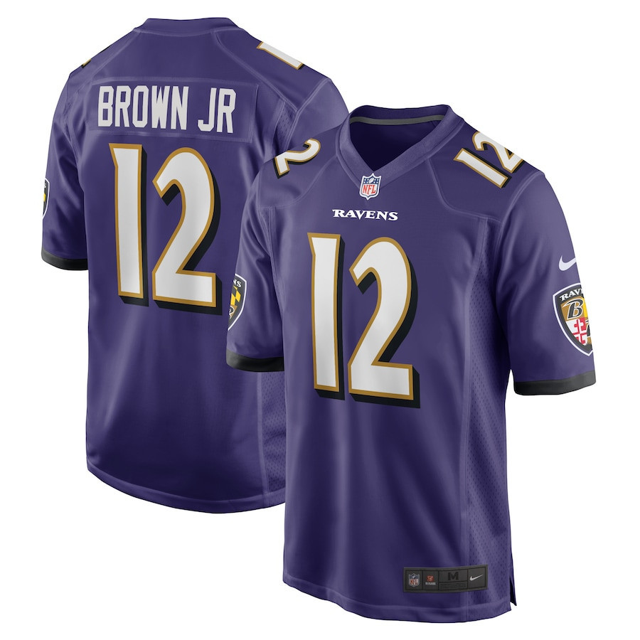 Anthony Brown Baltimore Ravens Player Game Stitched Jersey – Purple