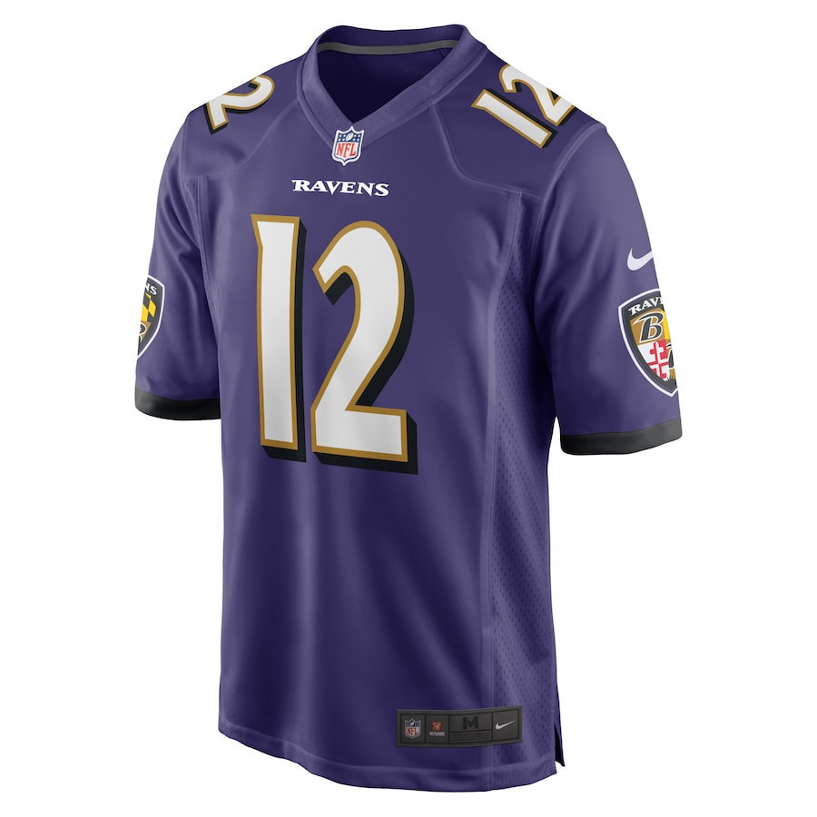 Anthony Brown Baltimore Ravens Player Game Stitched Jersey – Purple