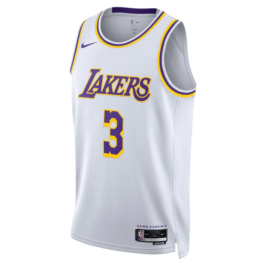 Anthony Davis 3 Los Angeles Lakers Men 2022/23 Swingman Jersey – Association Edition