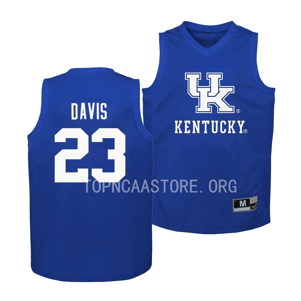 Anthony Davis Kentucky Wildcats Blue Alumni Youth Jersey
