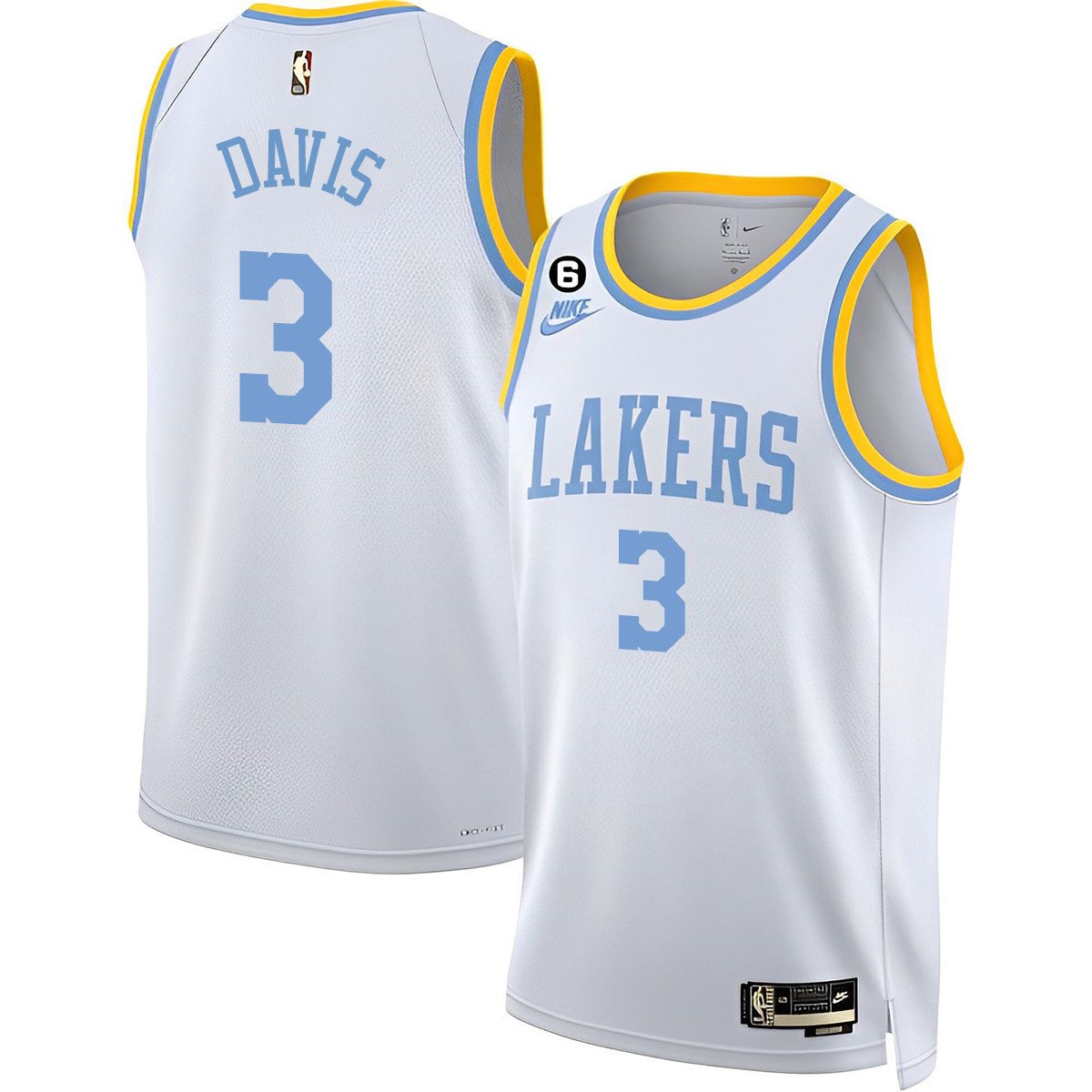 Anthony Davis Los Angeles Lakers 2023 Classic Edition Jersey - All Stitched
