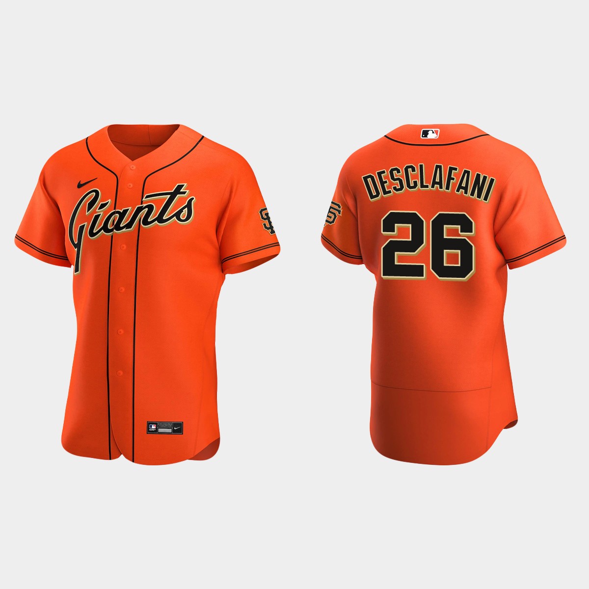 Anthony DeSclafani #26 San Francisco Giants Alternate Jersey – Orange