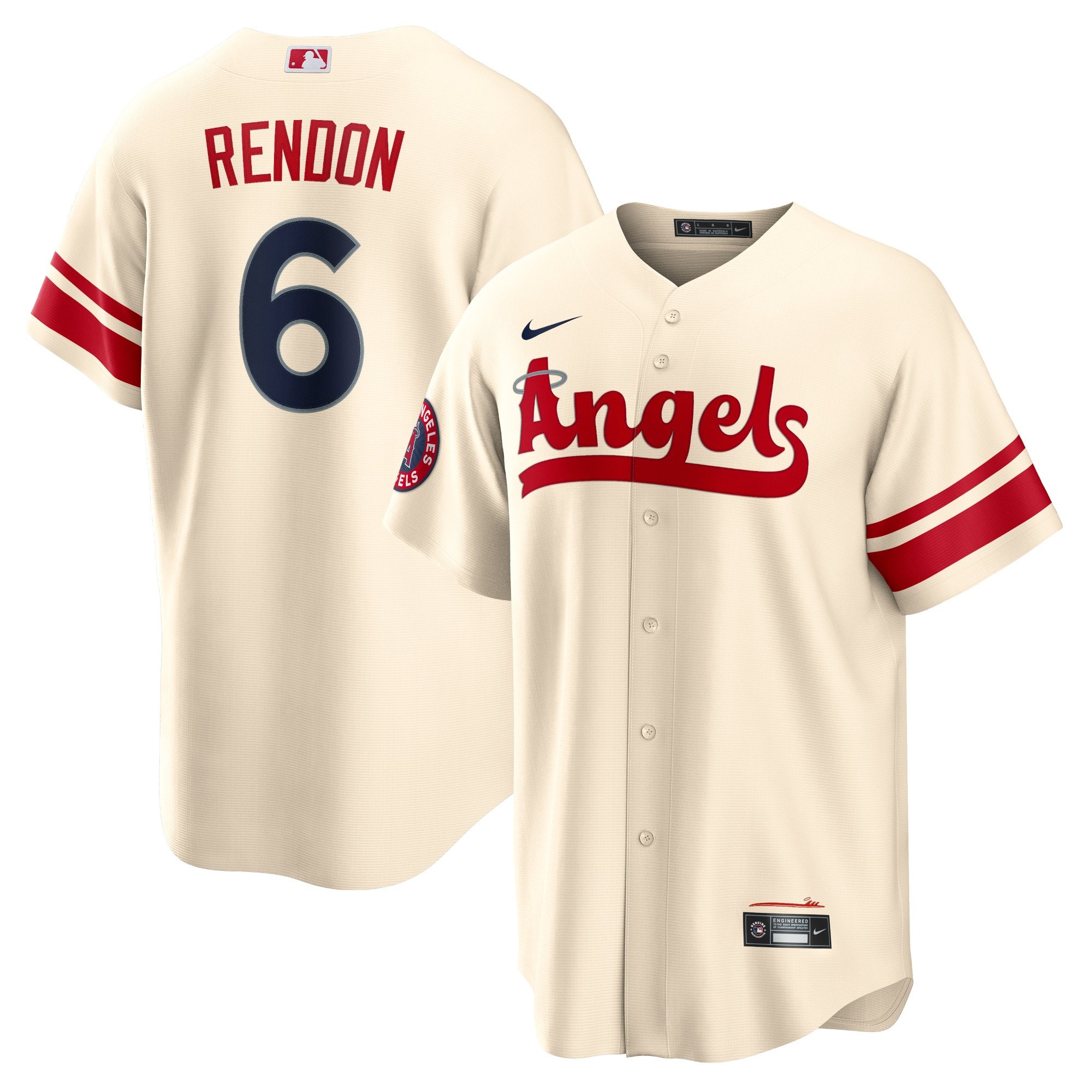 Anthony Rendon Los Angeles Angels Nike 2022 City Connect  Player Stitched Jersey – Cream