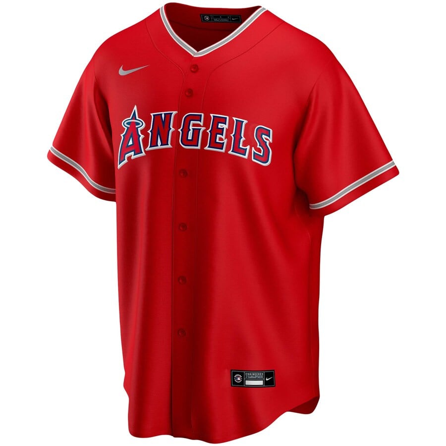 Anthony Rendon Los Angeles Angels Nike Alternate 2020  Player Stitched Jersey – Red