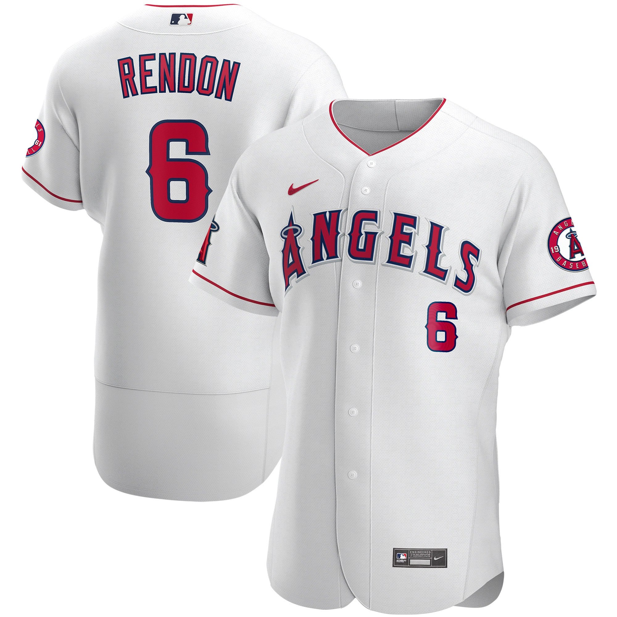 Anthony Rendon Los Angeles Angels Nike Authentic Player Stitched Jersey – White