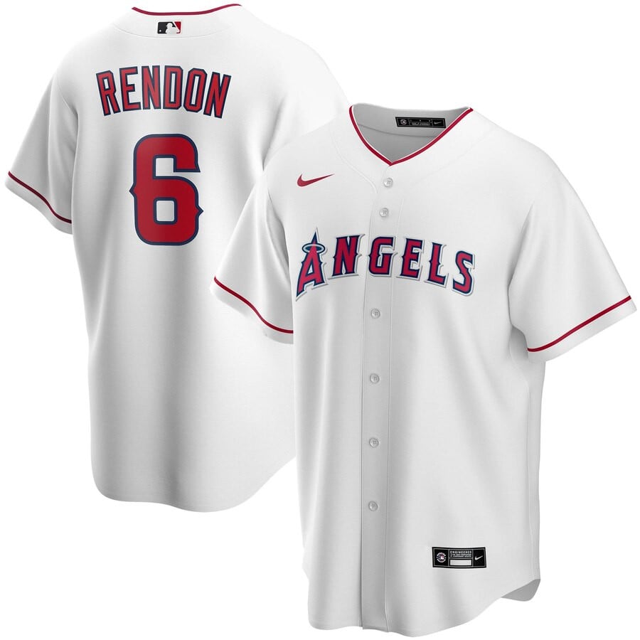 Anthony Rendon Los Angeles Angels Nike Home 2020  Player Stitched Jersey – White