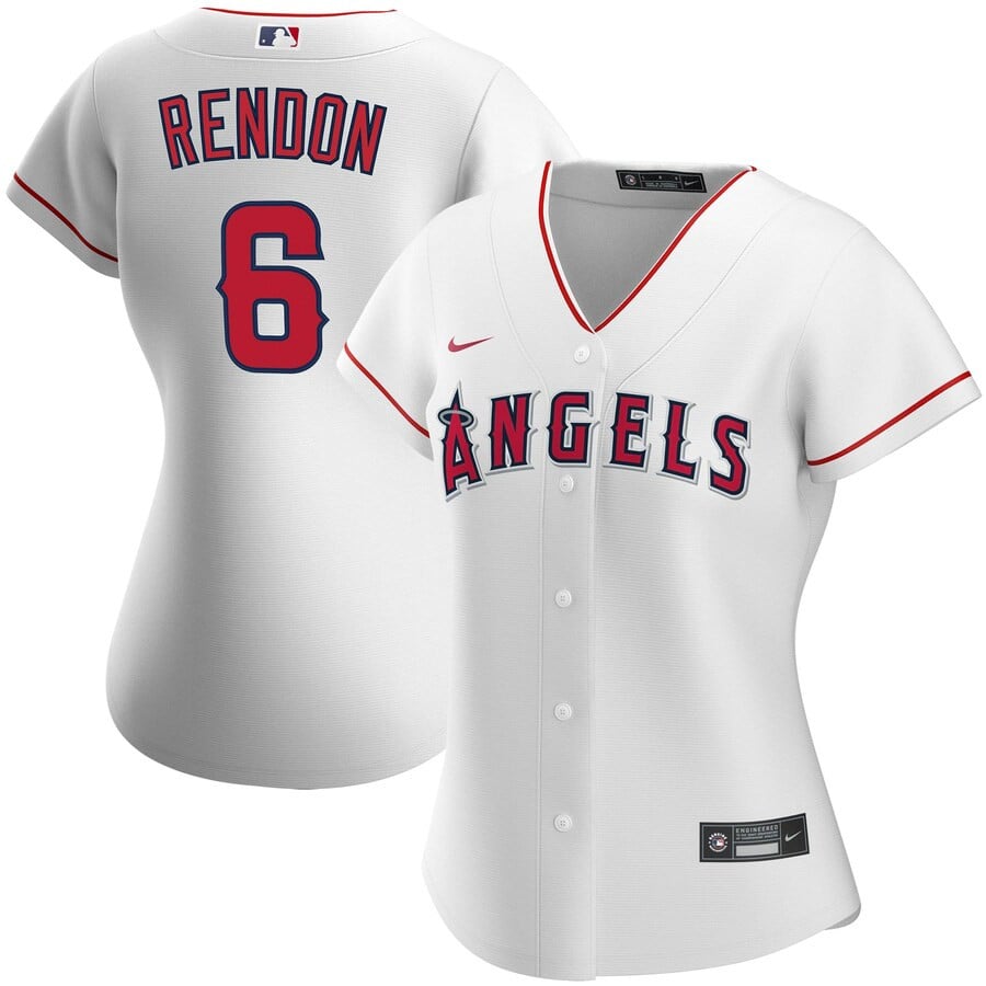 Anthony Rendon Los Angeles Angels Nike Women’s Home 2020  Player Stitched Jersey – White