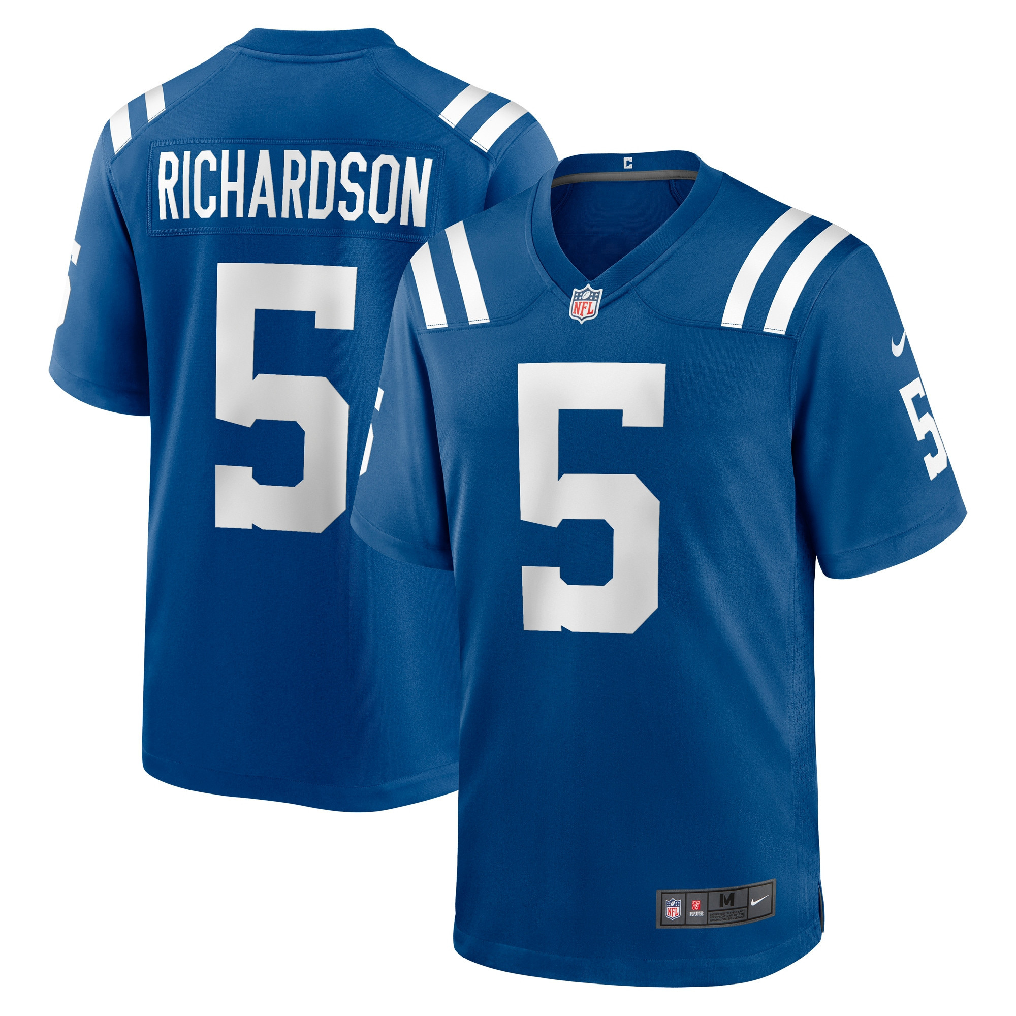 Anthony Richardson 5 Indianapolis Colts 2023 NFL Draft Alternate Game Stitched Jersey – Royal