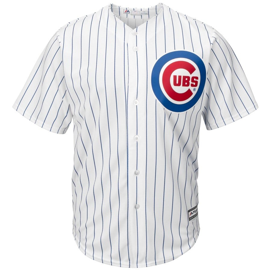Anthony Rizzo #44 Chicago Cubs Majestic Big And Tall Cool Base Player Stitched Jersey – White