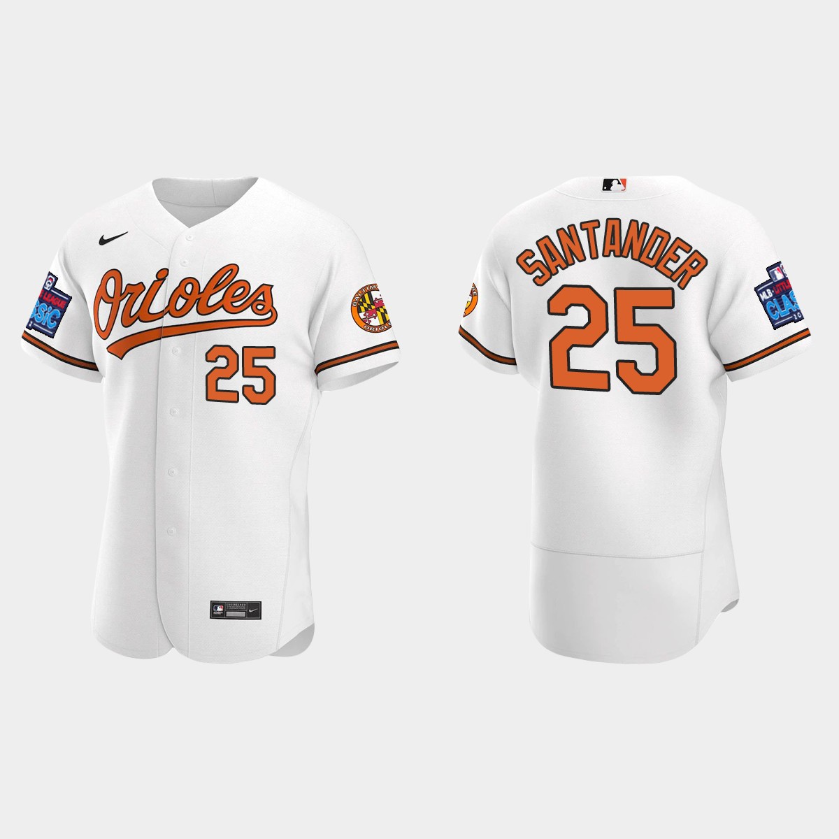 Anthony Santander Baltimore Orioles 2022 Little League Classic Jersey – White