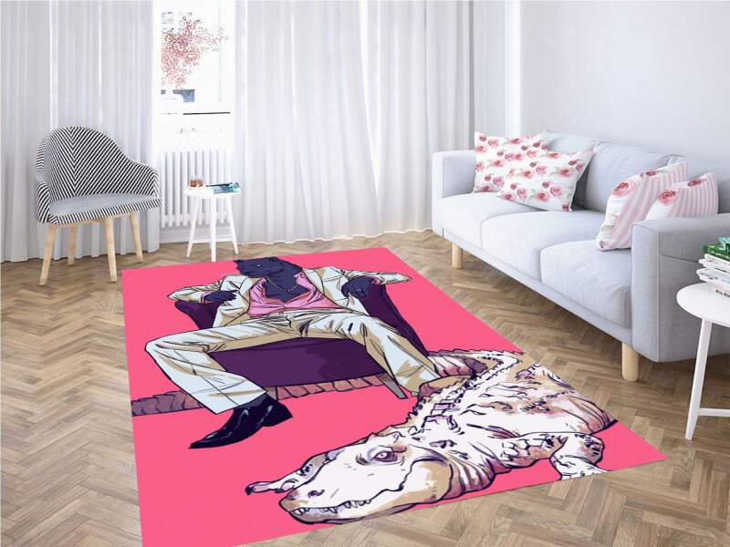 Anthro Art Kim Nguyen Carpet Rectangle Rug