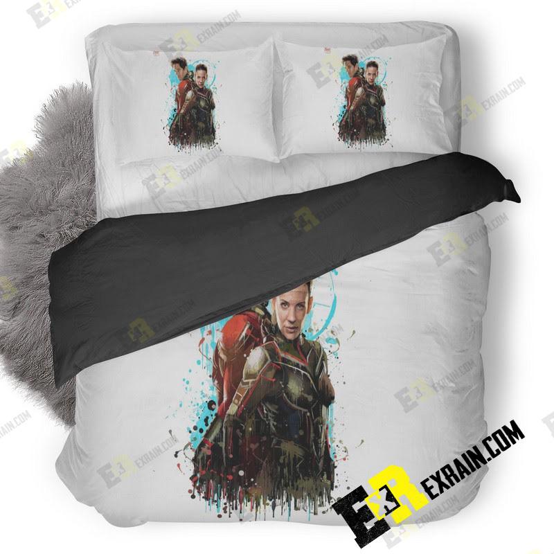 Antman And The Wasp Splash Art Cd 3D Customized Duvet Cover Bedding Set