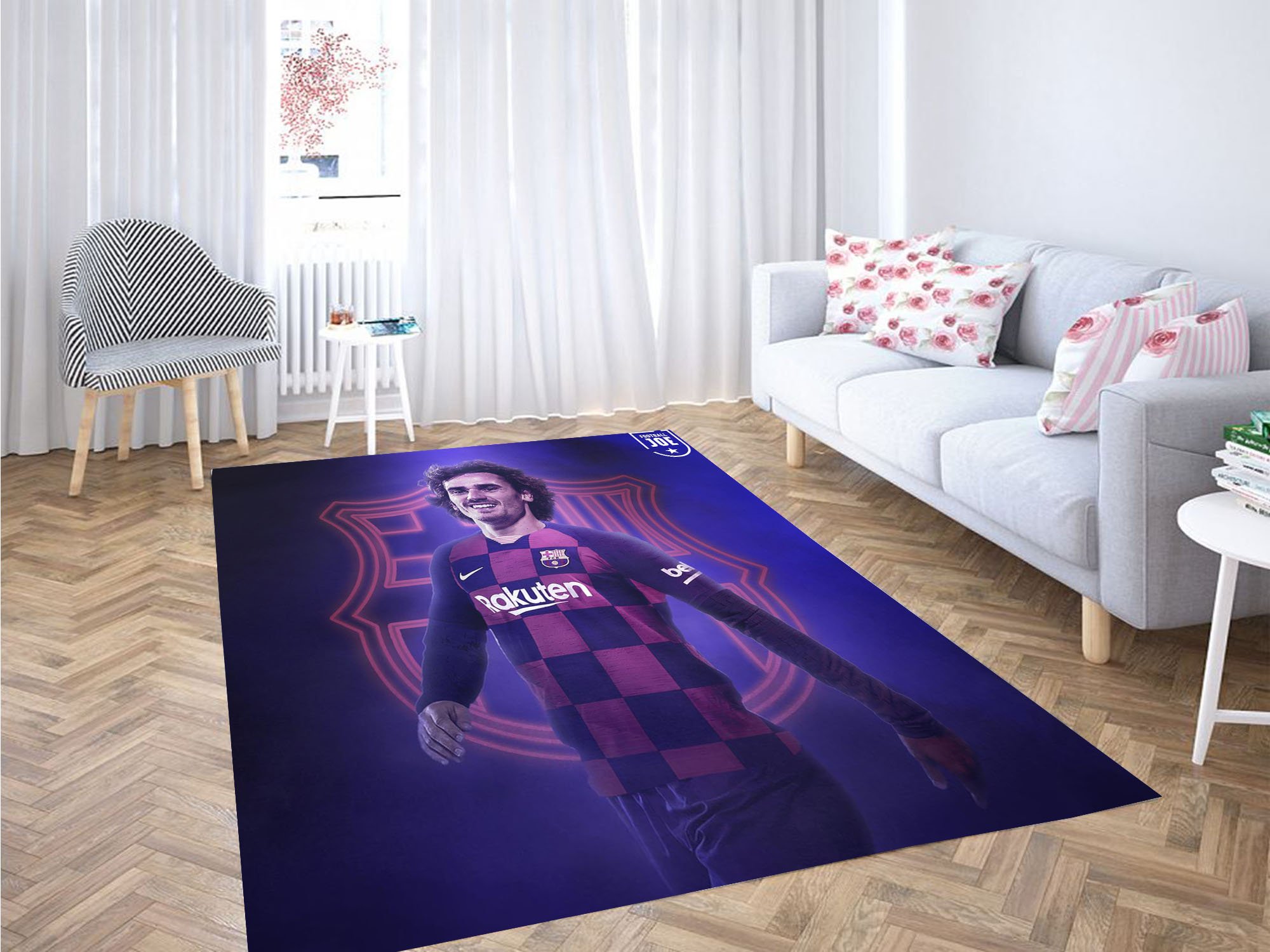 Antoine Griezmann Wallpaper Carpet Rectangle Rug