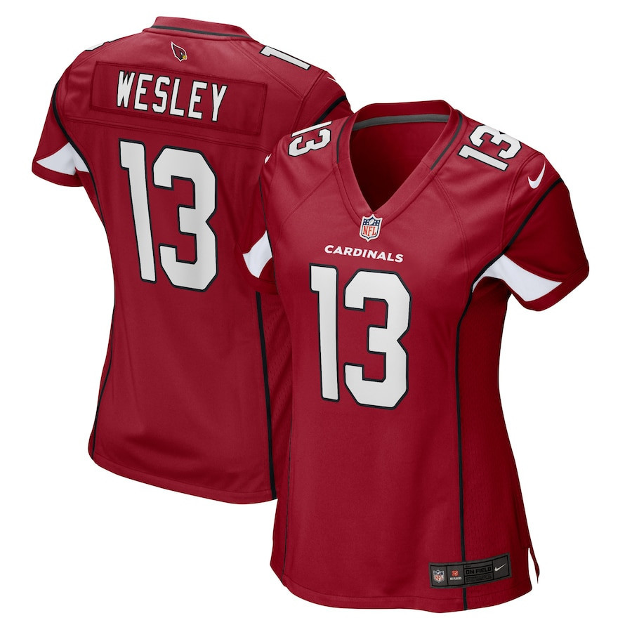 Antoine Wesley Arizona Cardinals Women’s Stitched Jersey – Cardinal