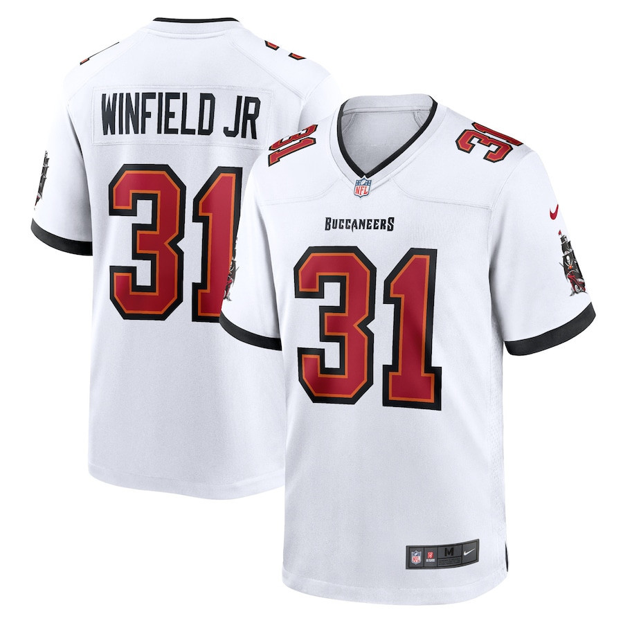 Antoine Winfield Jr. 31 Tampa Bay Buccaneers Game Stitched Jersey – White