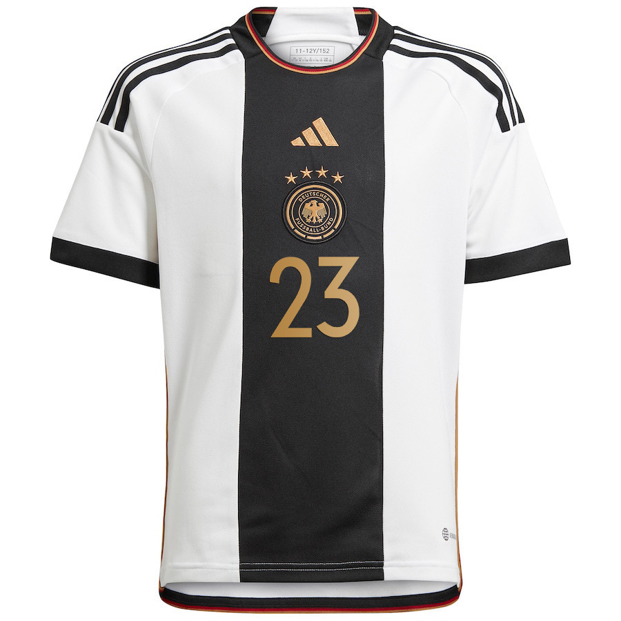 Anton Stach 23 FIFA World Cup Qatar 2022 Patch Germany National Team Home Soccer Jersey,