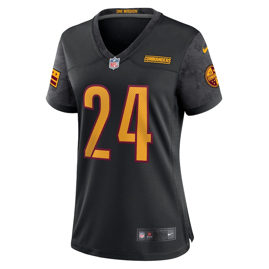 Antonio Gibson 24 Washington Commanders Women’s Alternate Game Player Stitched Jersey – Black