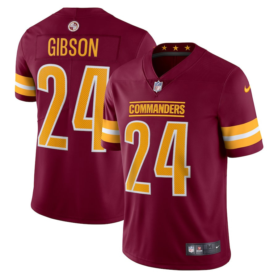 Antonio Gibson Washington Commanders Vapor Limited Stitched Jersey – Burgundy