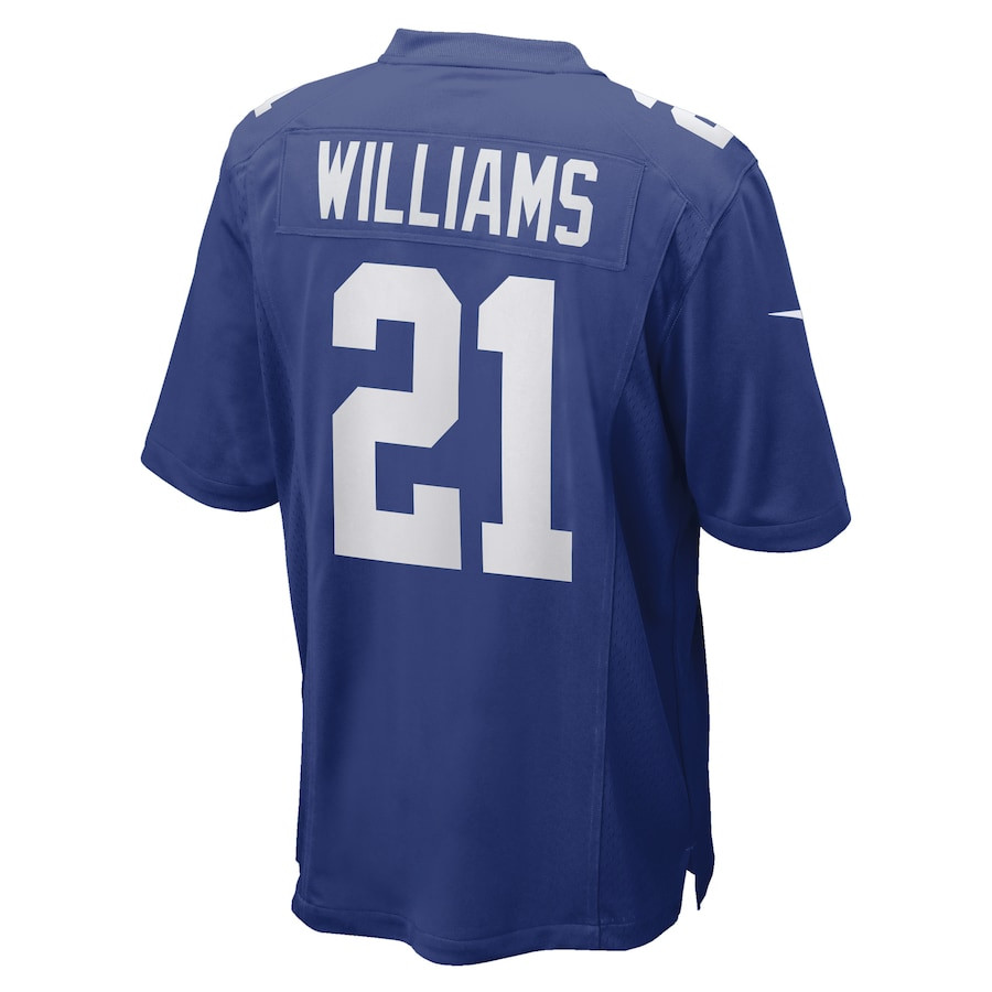 Antonio Williams 21 New York Giants Game Player Stitched Jersey – Royal