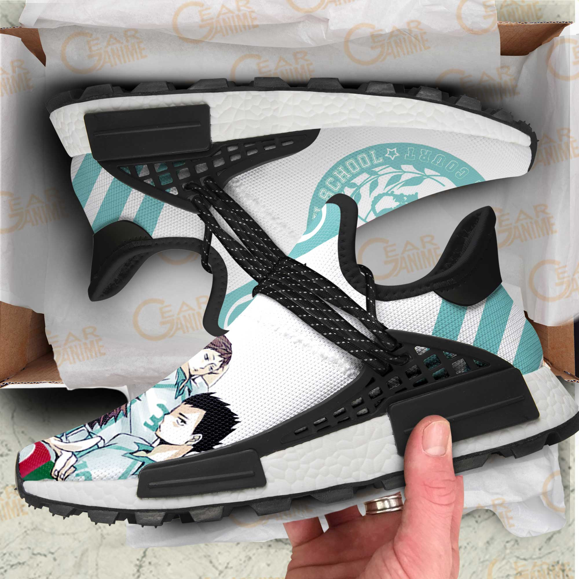 Aoba Johsai High Shoes Haikyuu Anime Shoes, NMD Shoes