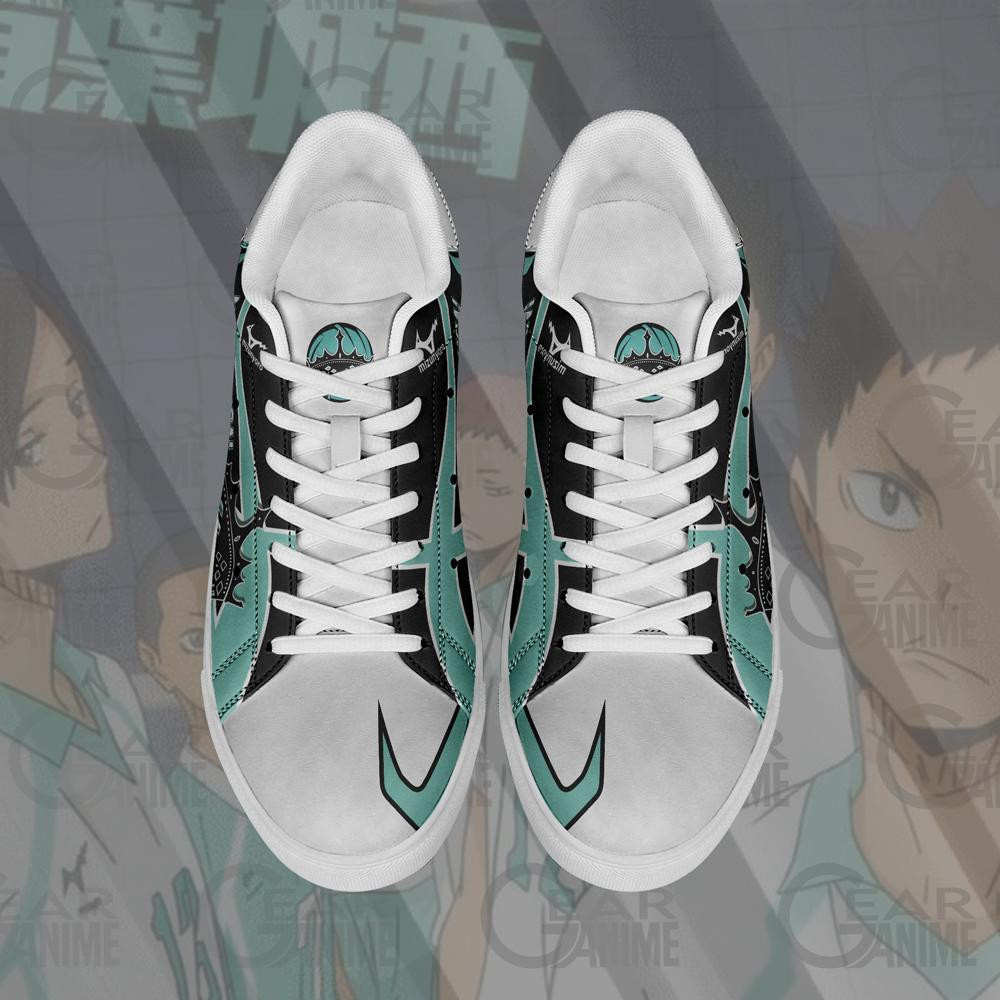 Aoba Johsai High Skate Shoes Haikyuu Anime Custom Shoes