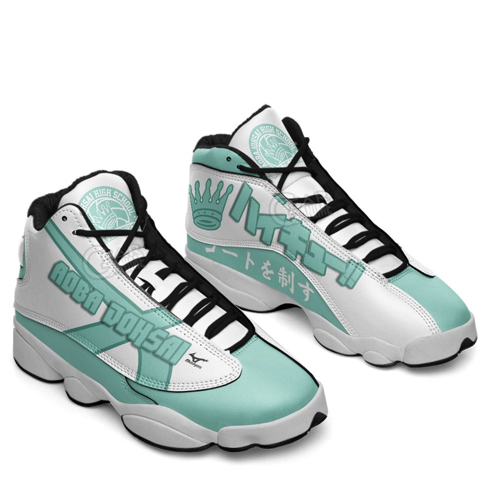 Aoba Johsai JD13 Sneakers Haikyuu Custom Anime Shoes