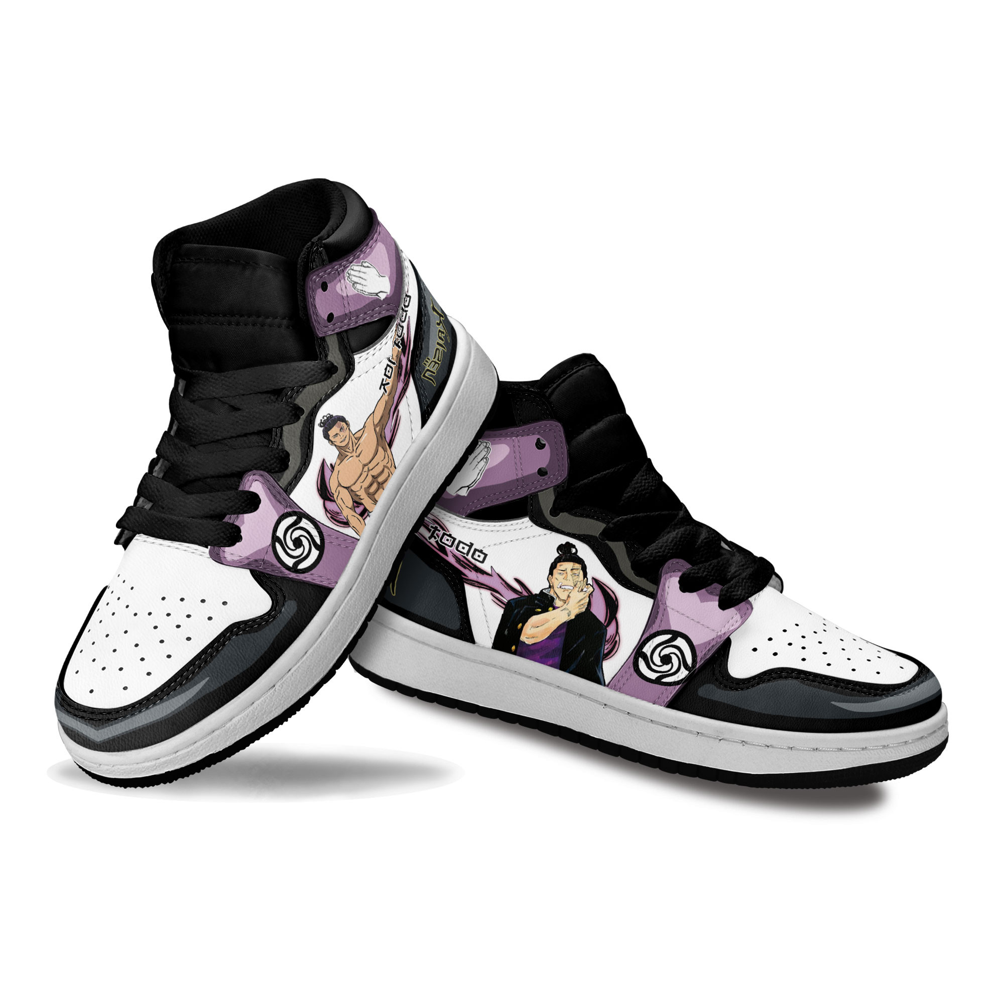 Aoi Todo Kids Sneakers Custom Jujutsu Kaisen Anime Shoes For Kids