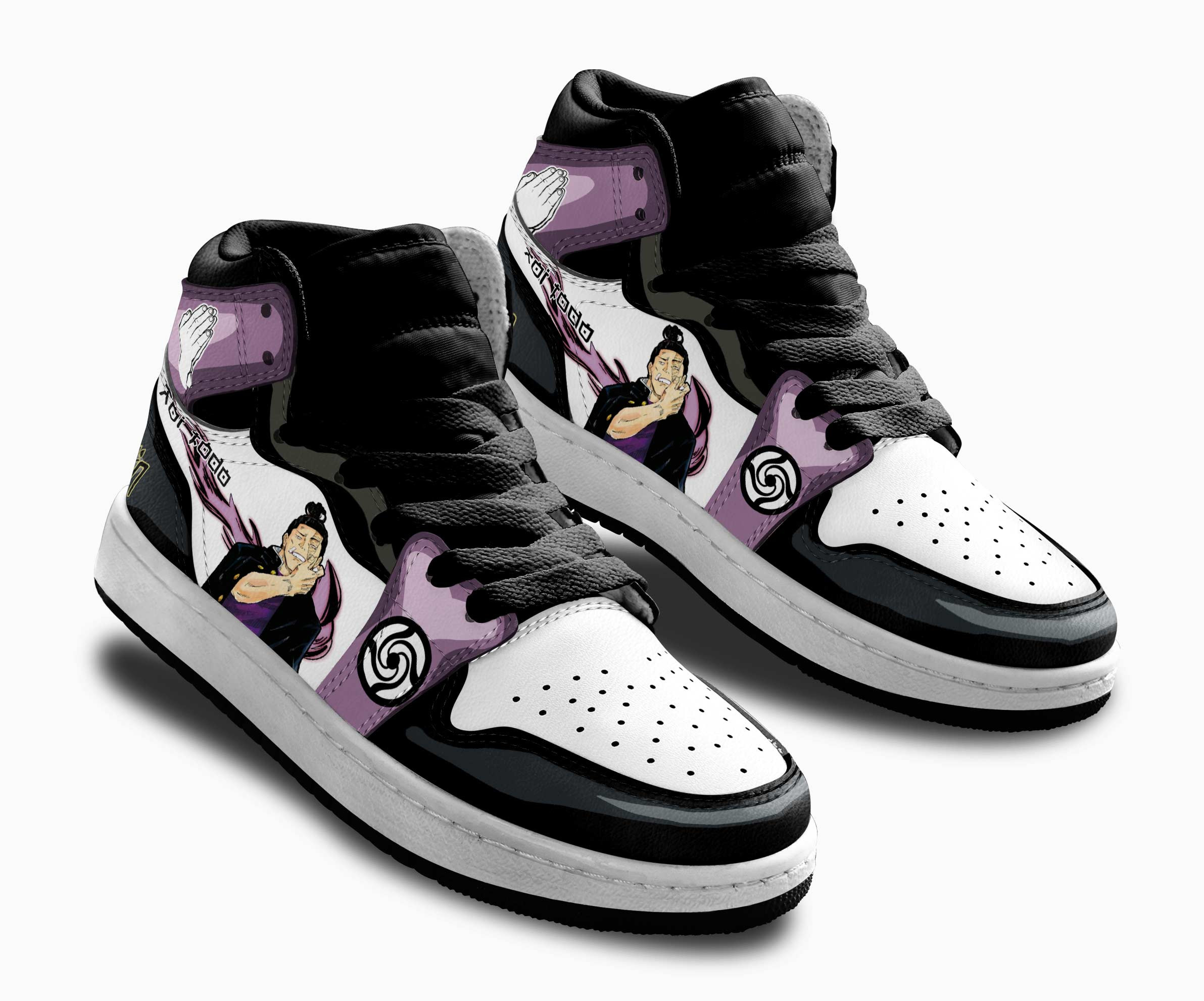 Aoi Todo Kids Sneakers Custom Jujutsu Kaisen Anime Shoes For Kids
